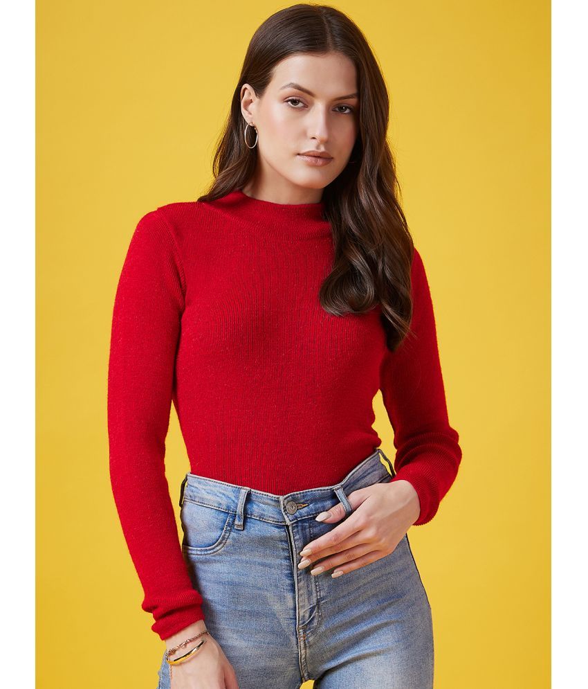     			Clapton Woollen Round Neck Women's Skivvy - Red ( Single )