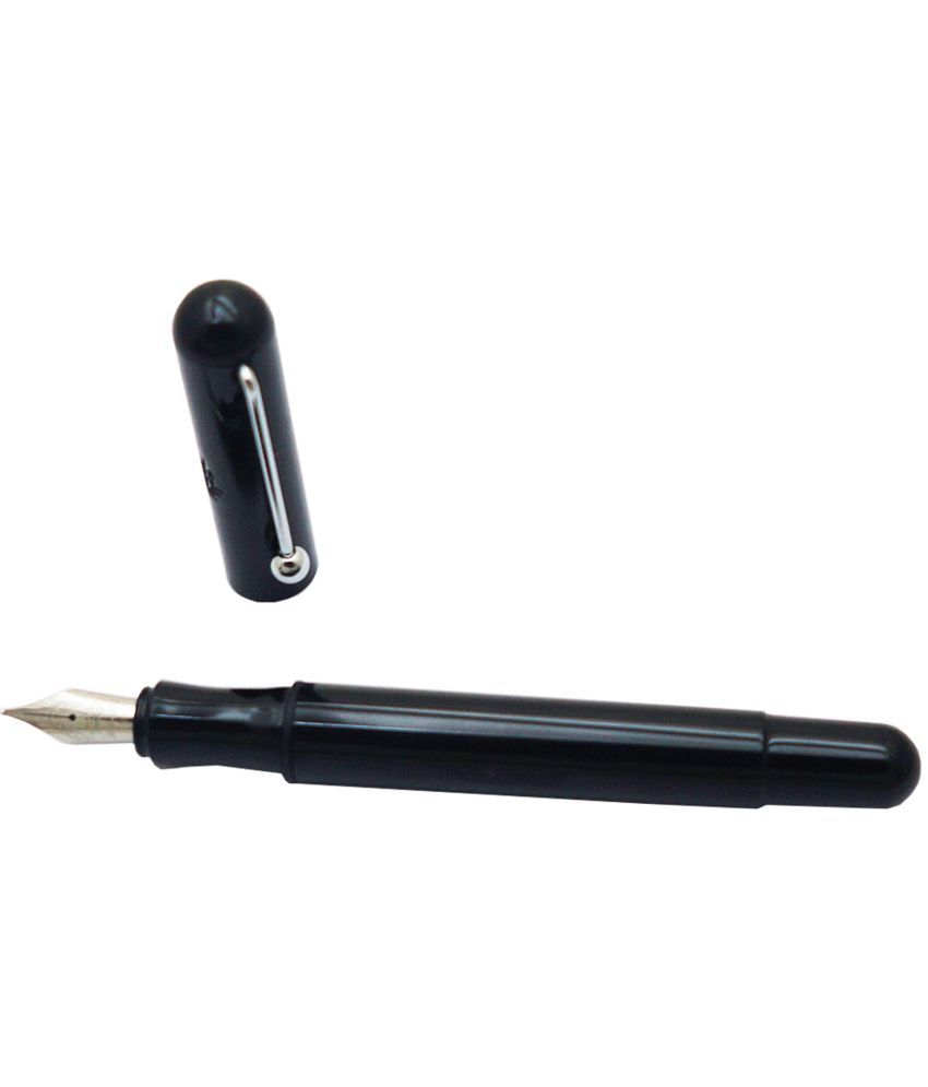     			Dikawen Black Fine Line Fountain Pen ( Pack of 1 )