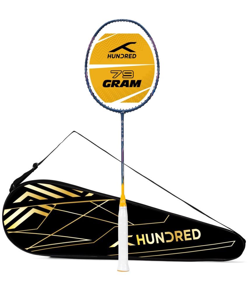     			HUNDRED Multicolor Badminton Racquet ( Pack of 1 )