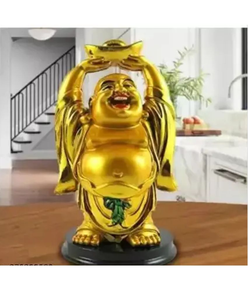     			PAYSTORE Resin Laughing buddha