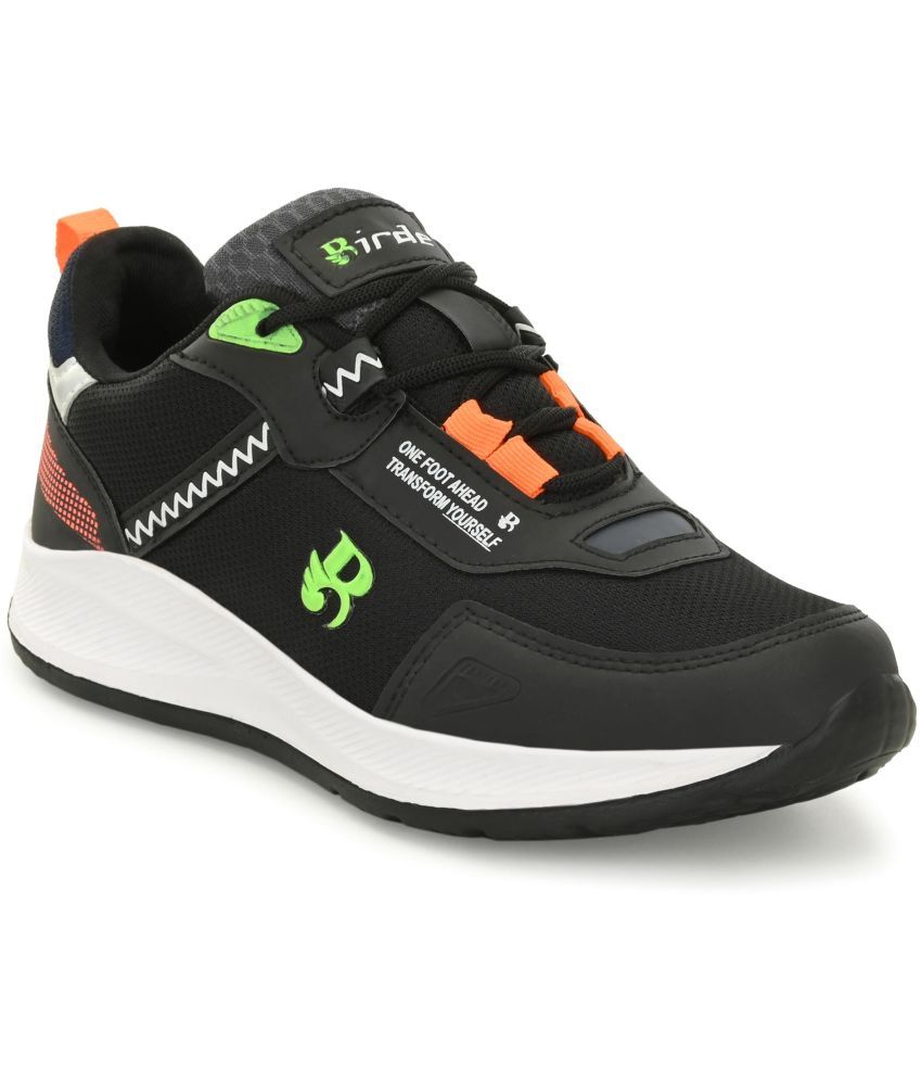     			Birde Black Men's Sports Running Shoes