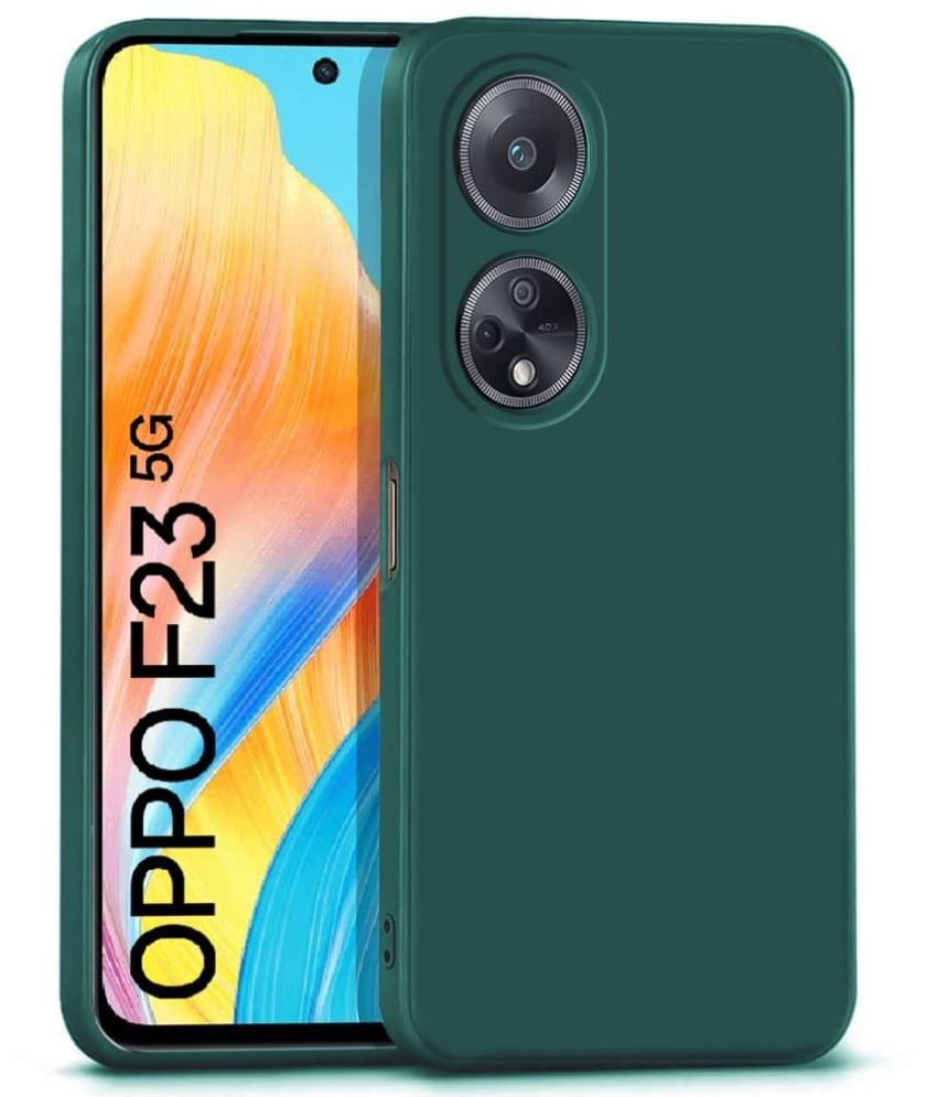     			Case Vault Covers Silicon Soft cases Compatible For Silicon Oppo F23 5G ( Pack of 1 )