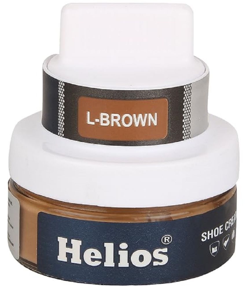     			Helios Cream Polish Suitable for Brown Color