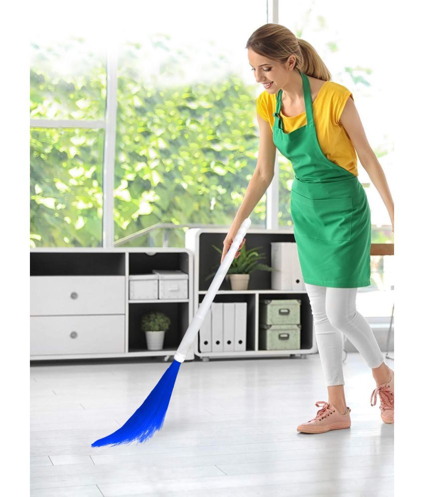     			JEEBU Plastic Fibre Broom