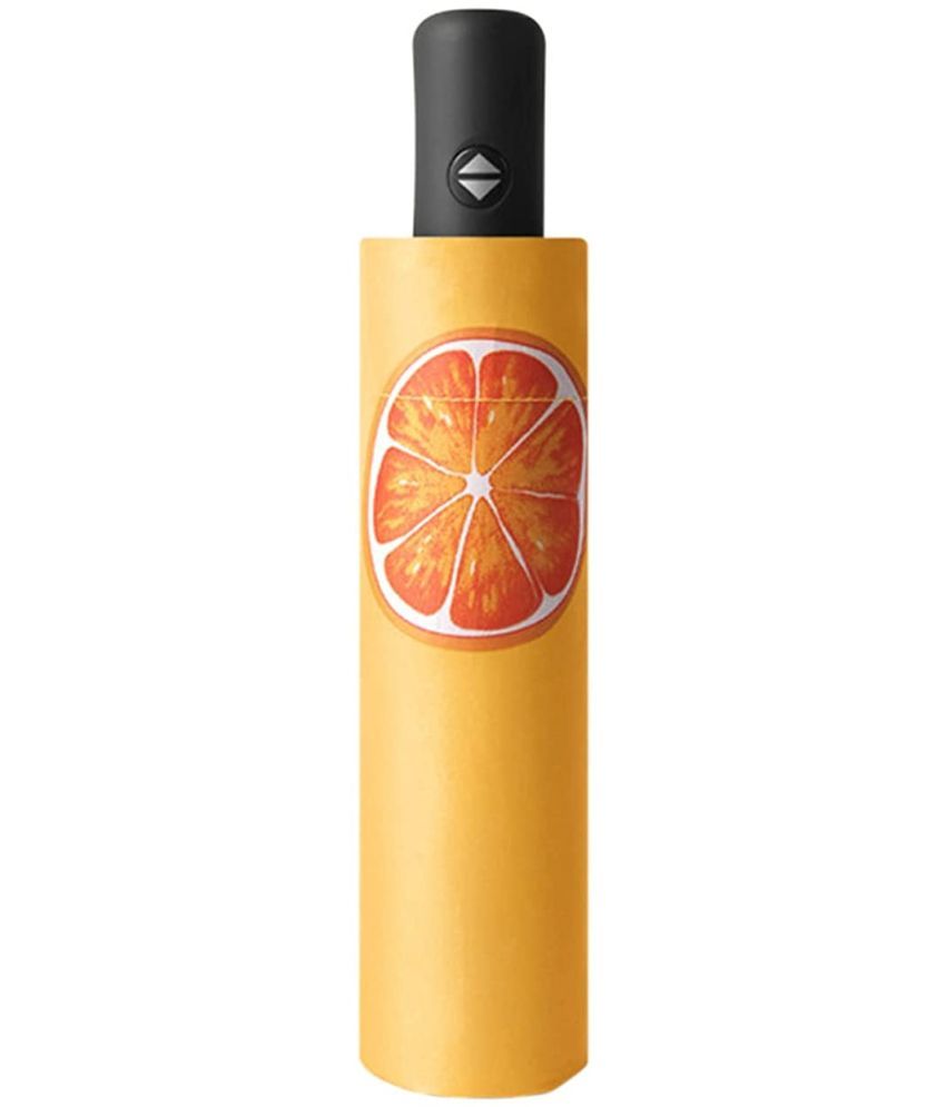     			KEKEMI Orange Umbrella