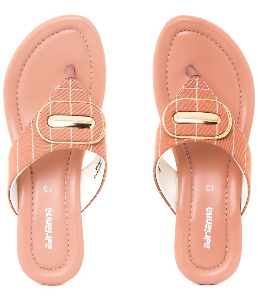     			KHADIM Pink Women's Slip On Heels