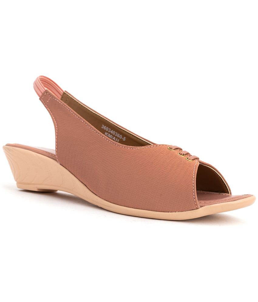     			KHADIM Rose Pink Women's Slip On Heels