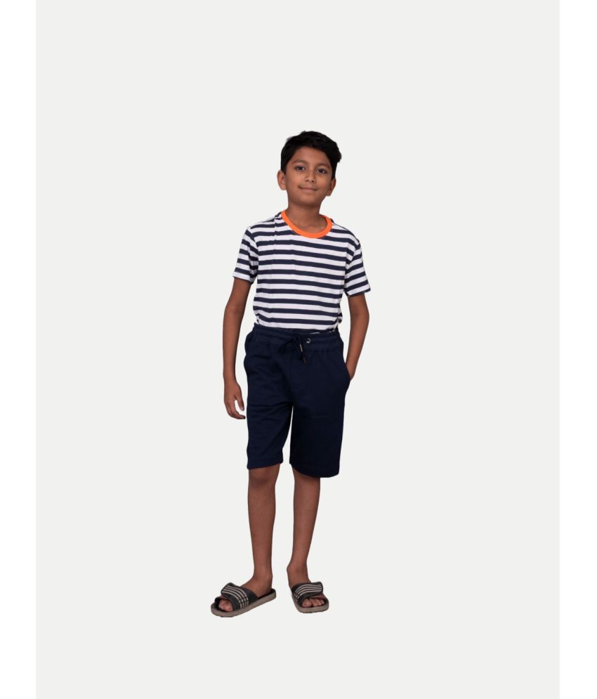     			Radprix - Dark Blue Cotton Blend Boys Shorts ( Pack of 1 )