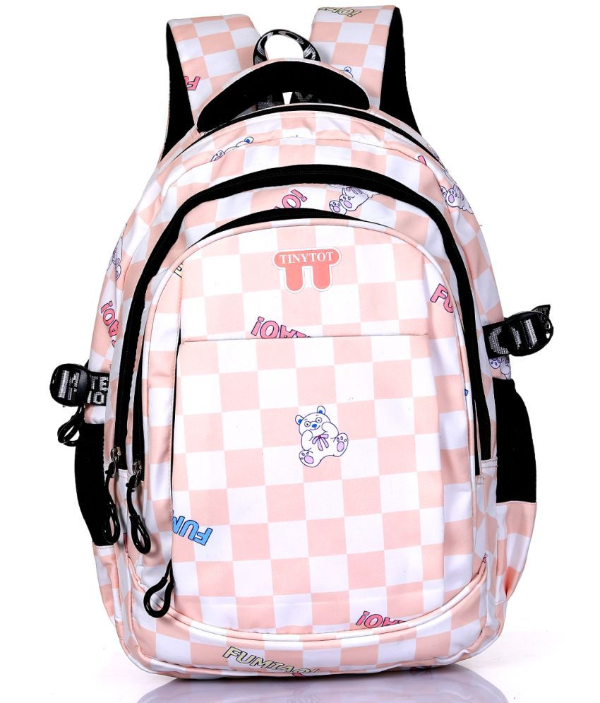     			Tinytot Multicolor Polyester Backpack For Kids