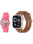 DECLASSE Pink Dial Analog-Digital Boys Watch ( Pack Of 2 )