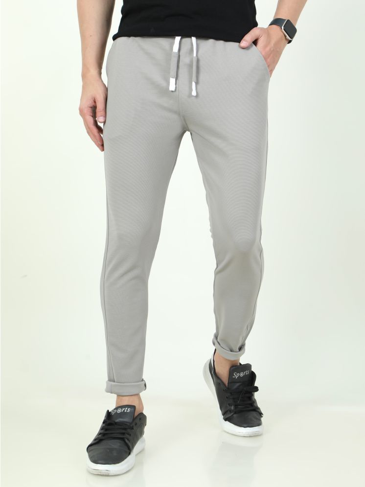     			Ardeur Grey Melange Polyester Men's Trackpants ( Pack of 1 )