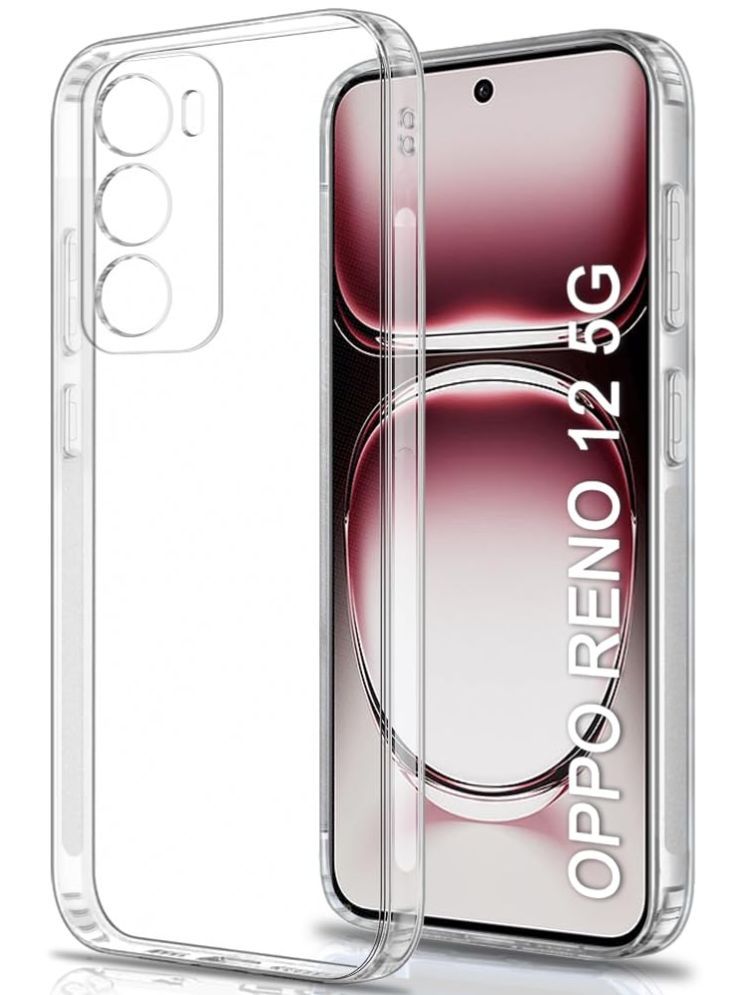     			Doyen Creations Plain Cases Compatible For Silicon Oppo Reno 12 5g ( Pack of 1 )