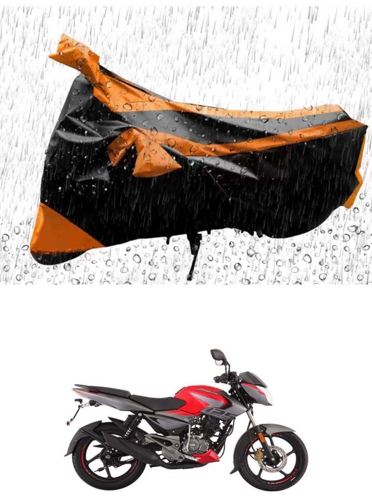     			RONISH Bike Body Cover for Bajaj Pulsar 125 ( Pack of 1 ) , Orange