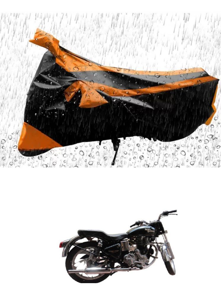     			RONISH Bike Body Cover for Royal Enfield Electra 4S ( Pack of 1 ) , Orange