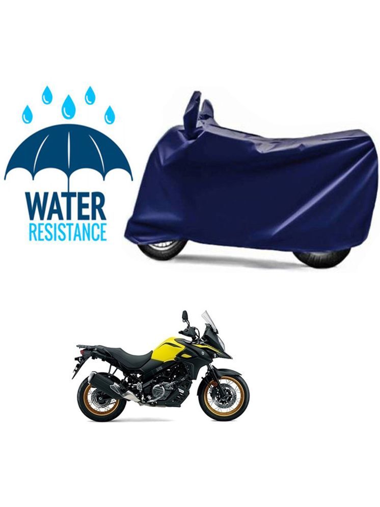     			RONISH Bike Body Cover for Suzuki All Bike Models ( Pack of 1 ) , Blue