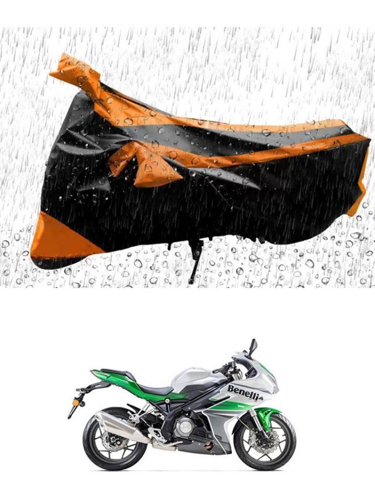     			RONISH Bike Body Cover for Benelli All Bike Models ( Pack of 1 ) , Orange