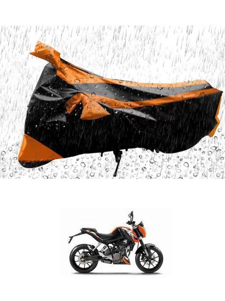     			RONISH Bike Body Cover for KTM Duke 200 ( Pack of 1 ) , Orange