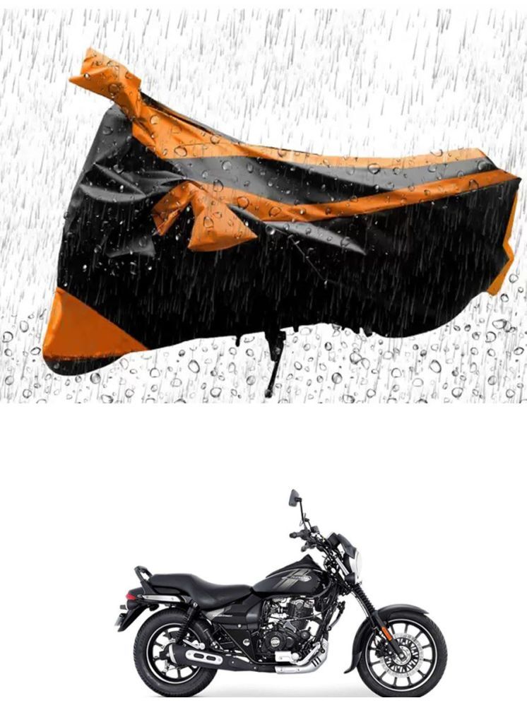     			RONISH Bike Body Cover for TVS All Bike Models ( Pack of 1 ) , Orange