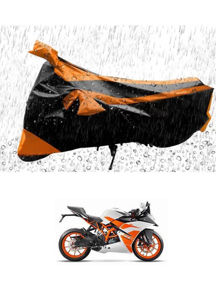     			RONISH Bike Body Cover for KTM RC 200 ( Pack of 1 ) , Orange