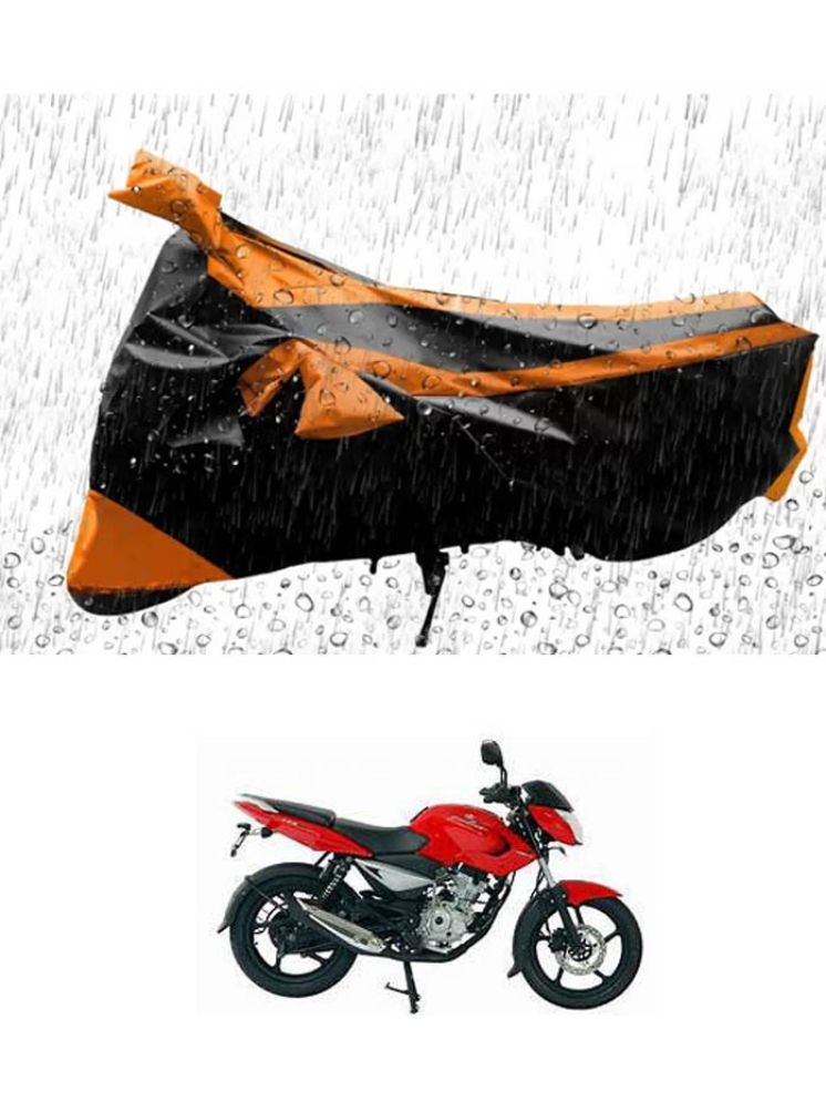     			RONISH Bike Body Cover for Bajaj Pulsar 135 LS DTS-i ( Pack of 1 ) , Orange