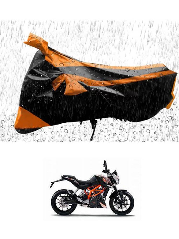     			RONISH Bike Body Cover for KTM Duke 390 ( Pack of 1 ) , Orange