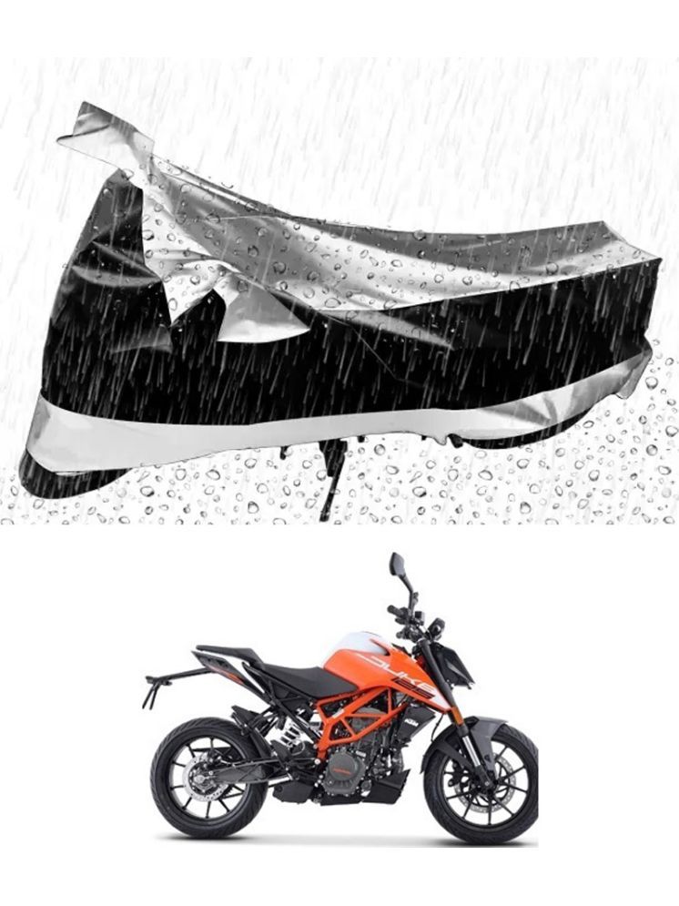     			RONISH Bike Body Cover for KTM Duke 200 ( Pack of 1 ) , Silver