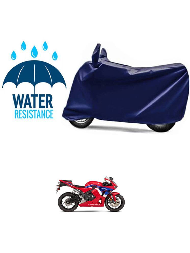     			RONISH Bike Body Cover for Honda CBR 600 RR ( Pack of 1 ) , Blue