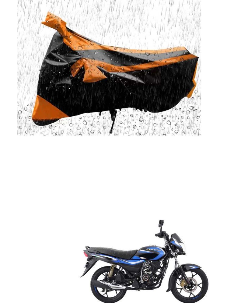     			RONISH Bike Body Cover for Bajaj All Bike Models ( Pack of 1 ) , Orange