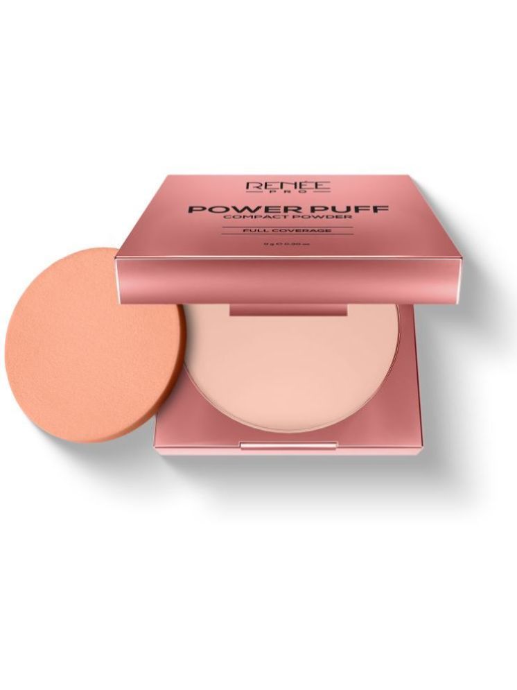     			RENEE PRO Power Puff Compact Powder- 010 Wonder