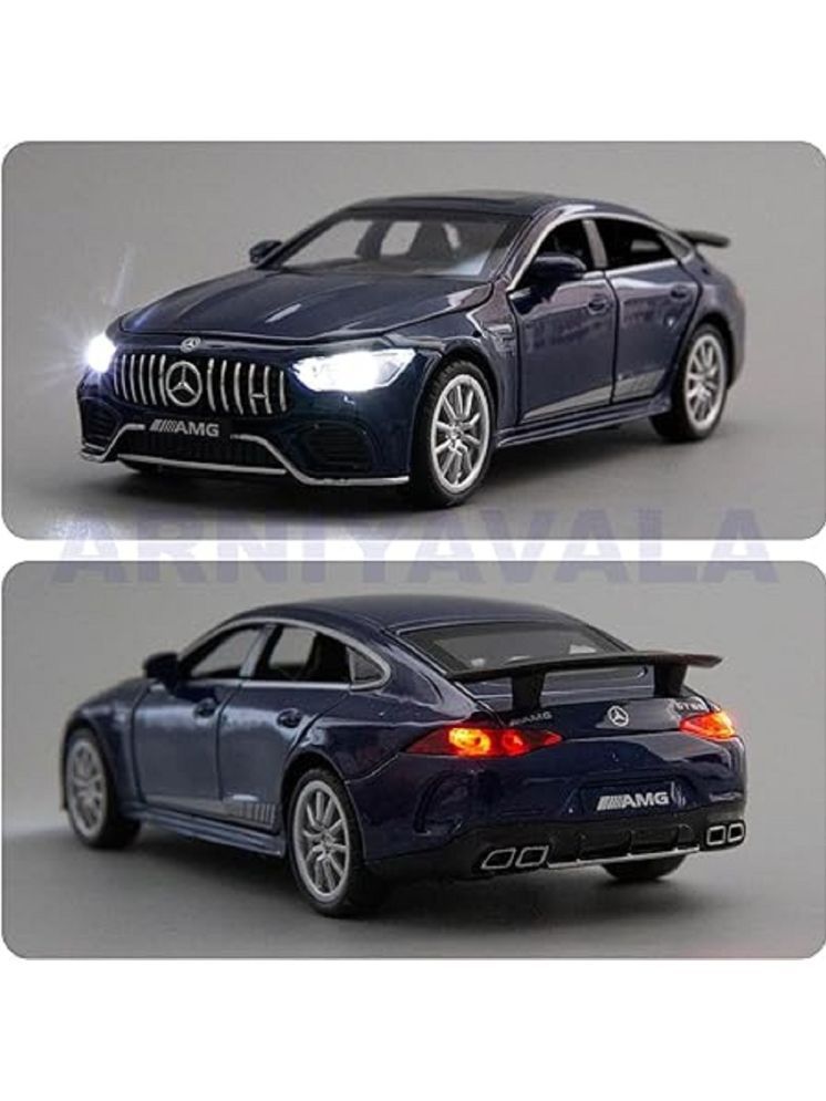     			SOFLITA 1/32 Scale Wheels Diecast AMG GT63 Metal Model Pull Back Alloy Toys with Light and Sound Collection