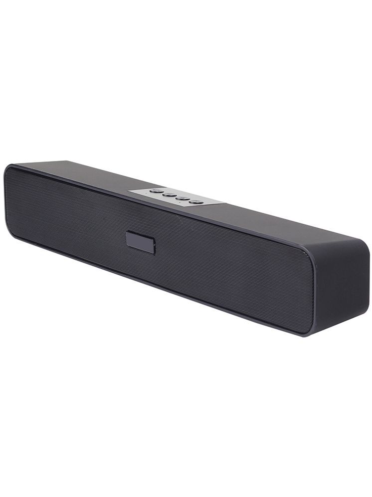     			VERONIC SOUNDBAR 10 W Bluetooth Speaker Bluetooth V 5.1 with USB,SD card Slot,Aux Playback Time 10 hrs Black