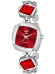 REESKY Silver Metal Analog Womens Watch