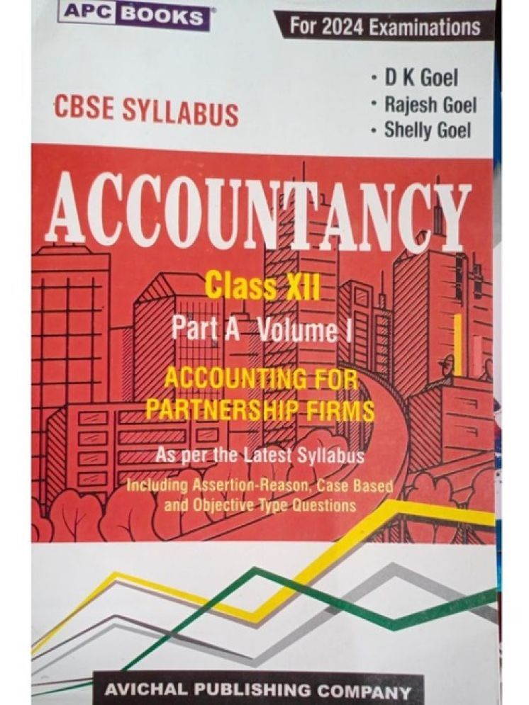     			Accountancy Part-A (Vol.-1) for Class 12