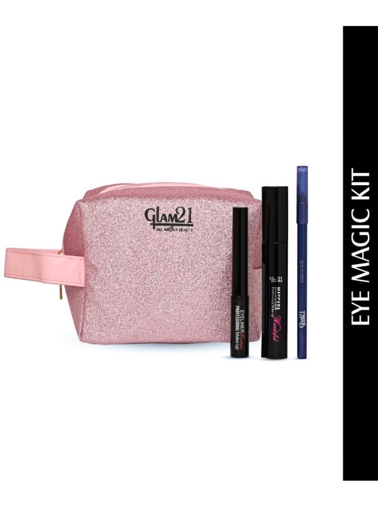     			Glam21 Makeup Kit ( Kajal, Mascara,Eyeliner )