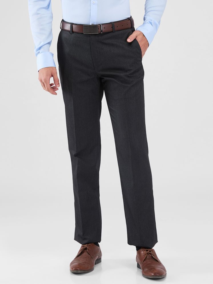     			Park Avenue Regular Flat Men's Formal Trouser - Grey ( Pack of 1 )