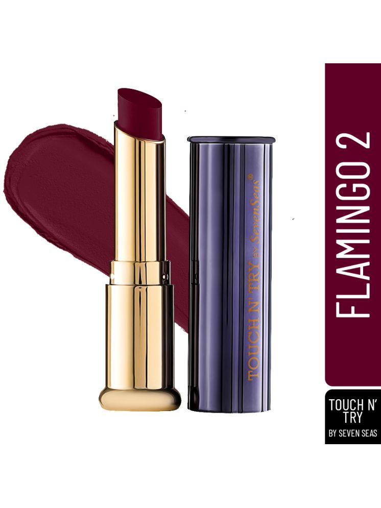     			Seven Seas TOUCH N' TRY Lipmatte Lipstick (Flamingo 2,3.8g)