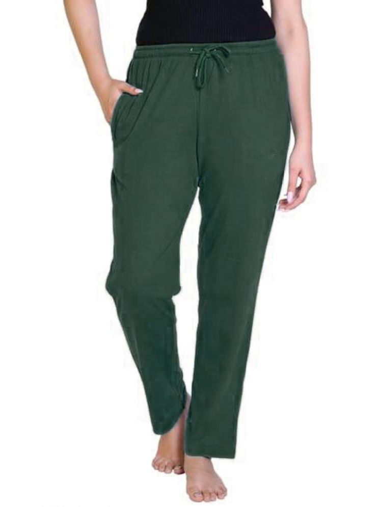     			Whyme Fashion Olive Cotton Regular Women's Casual Pants ( Pack of 1 )