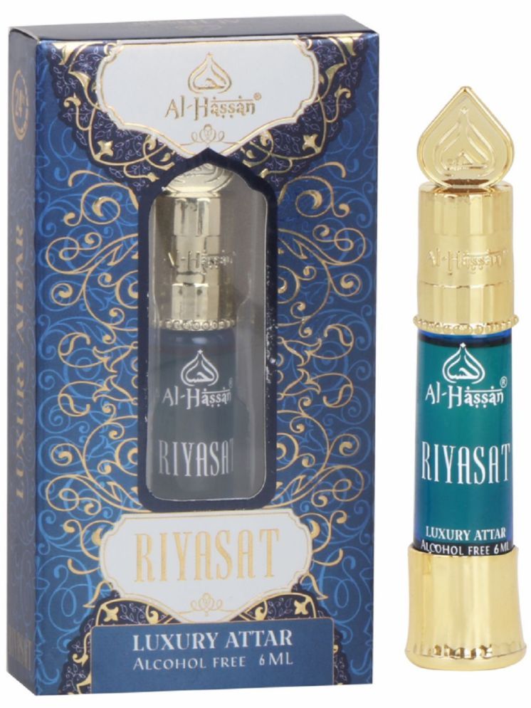     			Al - Hassan Riyasat Attar For Men & Women - 6ml Alcohol Free Attar