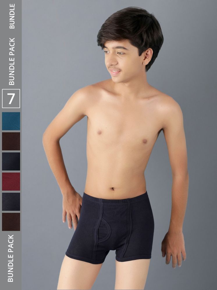     			Pack of 7 Dollar Cotton Boys Trunks ( Multi Color ) MLHTR-05-K-AST1-PO7