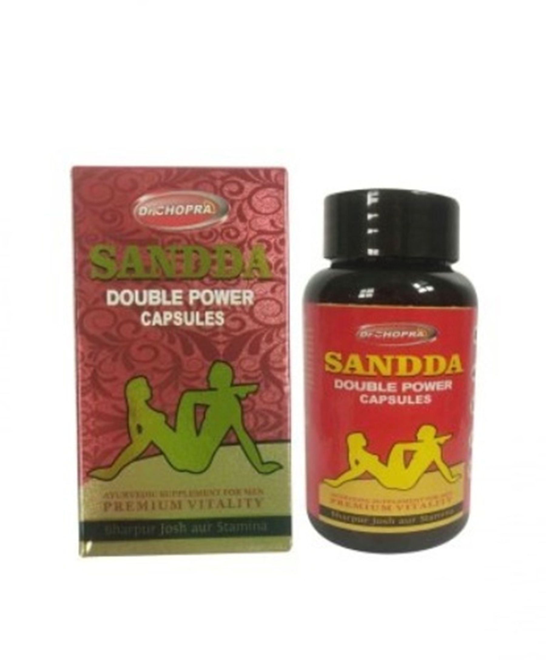     			Dr Chopra Sandda Double Power Capsule 60 No. For Men By Vedhahi