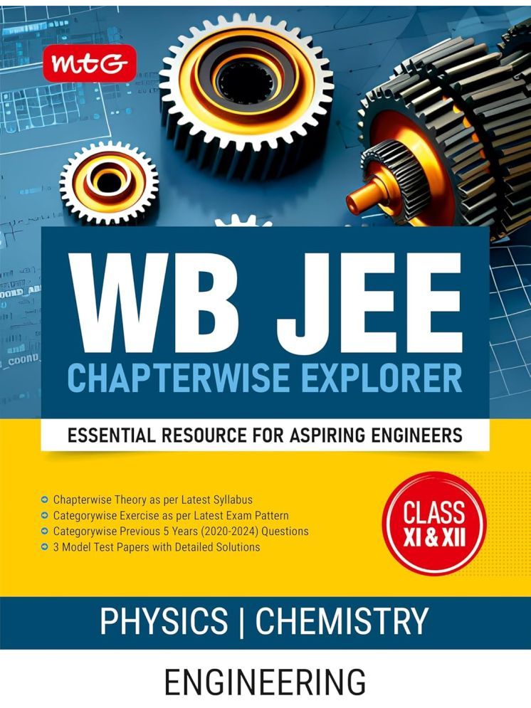     			MTG WB JEE Chapterwise Explorer Physics & Chemistry For 2025 Exam - WB JEE Engineering Previous Years Solved Papers (PYQ Book) | Model Test Papers with Detailed Solutions