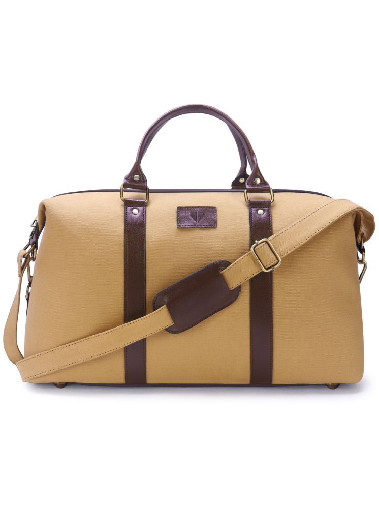     			Walrus 22 Ltrs Tan Canvas Duffle Bag