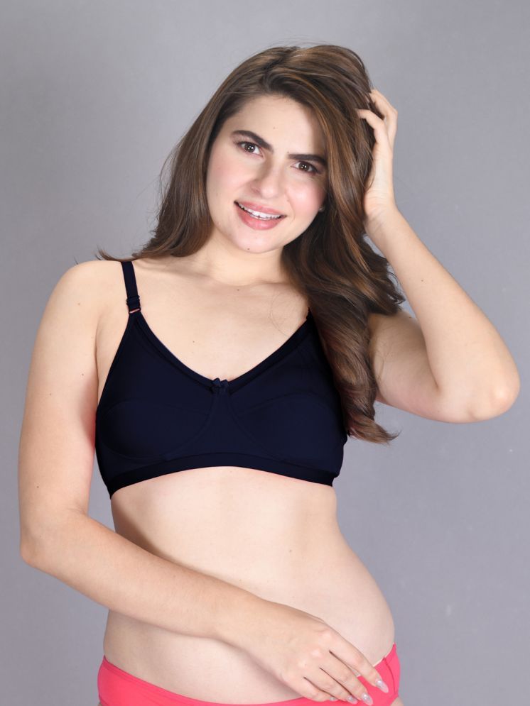     			lux venus Navy Blue Cotton Non Padded Women's Everyday Bra ( Pack of 1 )