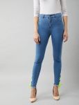 Miss Chase - Blue Denim Skinny Fit Women's Jeans ( Pack of 1 )