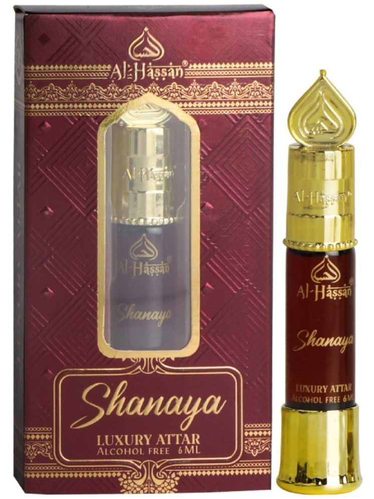     			Al - Hassan Shanaya Attar For Men & Women Alcohol-free ittar Roll on 6 ml (Pack of 1)