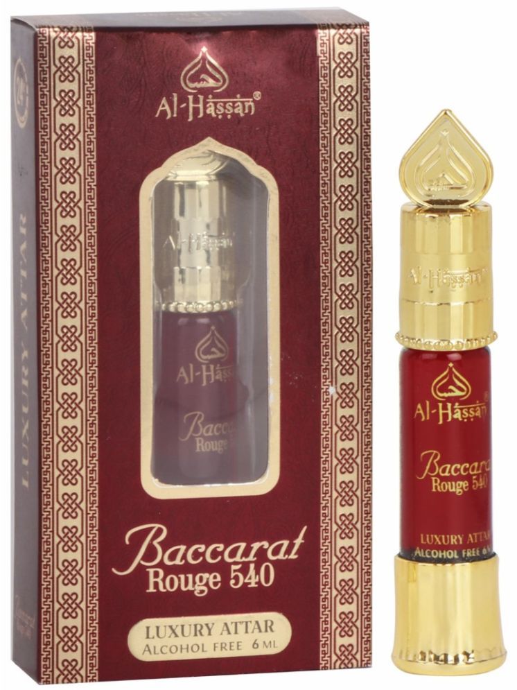     			Al - Hassan Baccarat Rouge Attar For Men & Women - 6ml Alcohol Free Attar