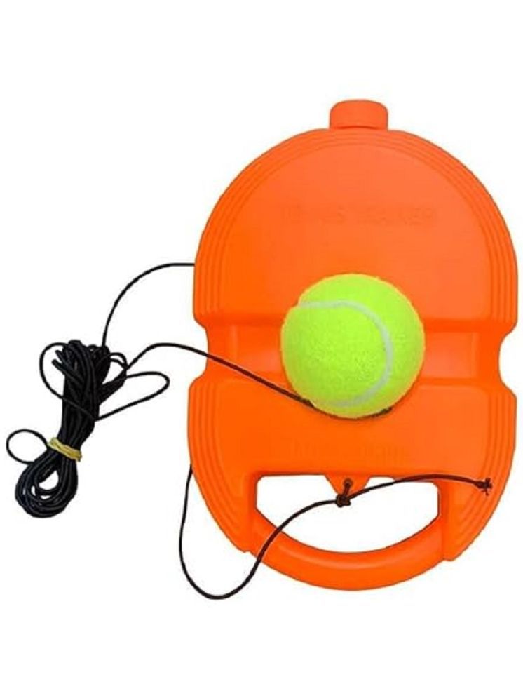     			FEDIFU Tennis Trainer Rebound Ball with String Solo Tennis Trainer Set Self Tennis Practice Ball with String Cricket Trainer Rebound Ball with Rope Fill Sand or Water