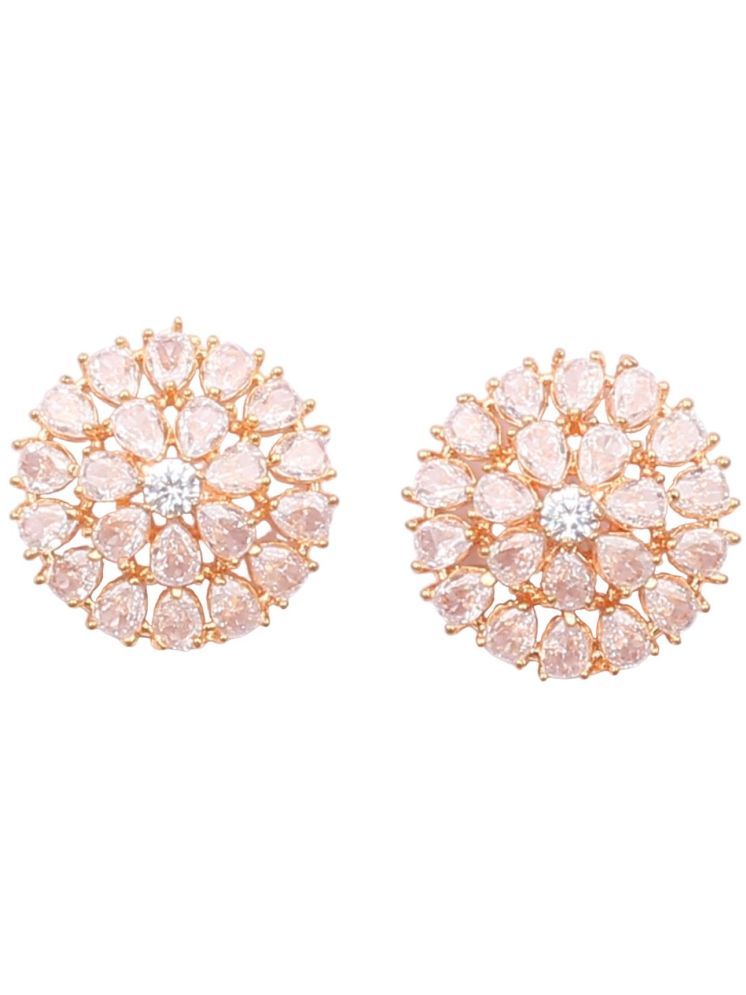     			Jewels Corner White Stud Earrings ( Pack of 1 )