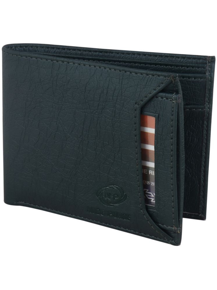     			Nice Purse Green PU Men's Two Fold Wallet ( Pack of 1 )