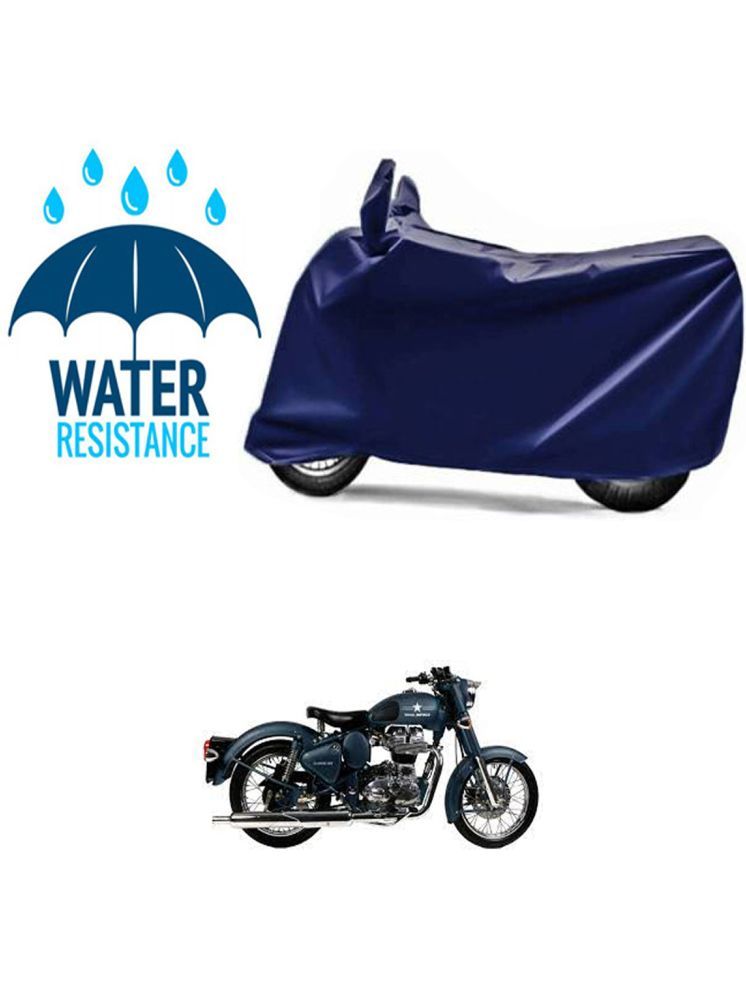     			RONISH Bike Body Cover for Royal Enfield Select ( Pack of 1 ) , Blue